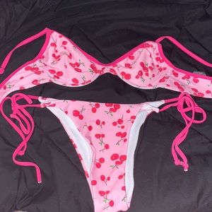 Size M. cherry bikini